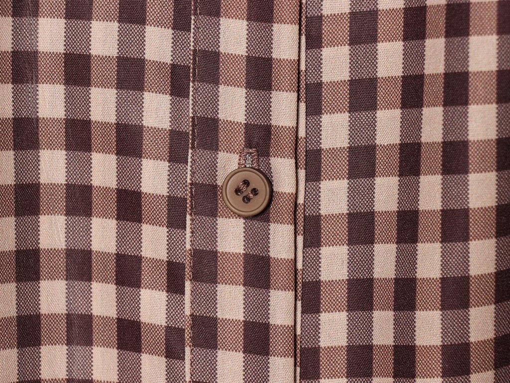 Spring 2026 Women's Plaid Shirt: European & American Style, Slim Fit, Versatile Fashion.