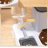New Large Capacity Automatic Pet Feeder 2 In 1 5 Colors 500ML Water Dispenser Portable Non-Slip Pet Bowl Pet Supplies