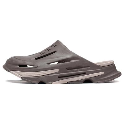 Li Ning CF Trail Series Hausschuhe Bequem Trendig Rutschfest Langlebig Atmungsaktiv Leicht Sportliche Pantoletten Unisex Hausschuhe Pilzbraun AGLT077-5