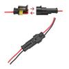 YFFSFDC Waterproof Connector 1/2/3/4 Pin Waterproof Coupler for Wiring Compatible