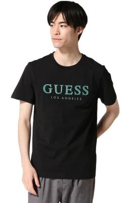 T-shirt Manches Courtes Homme Guess, Noir