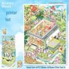 Yi Lan Landscaping Large 3D Stereo Miniature DIY Journal Stickers