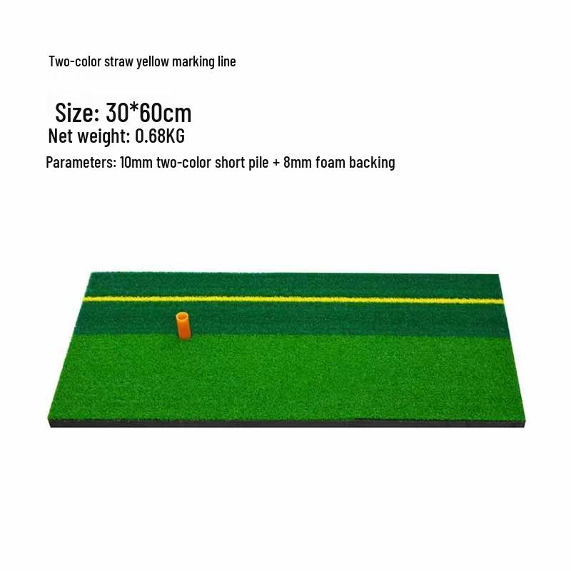 Portable Thickened Golf Hitting Mat for Indoor/Outdoor Practice