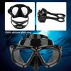 Diving Goggles for and Scuba Unisex Tempered Glass Black Anti-Fog Snorkeling, Swimming, Diving, Adults, Lenses,