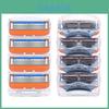 Navaja Manual Premium con Cuchillas de 5 Capas Mango Recargable Múltiples Opciones de Color