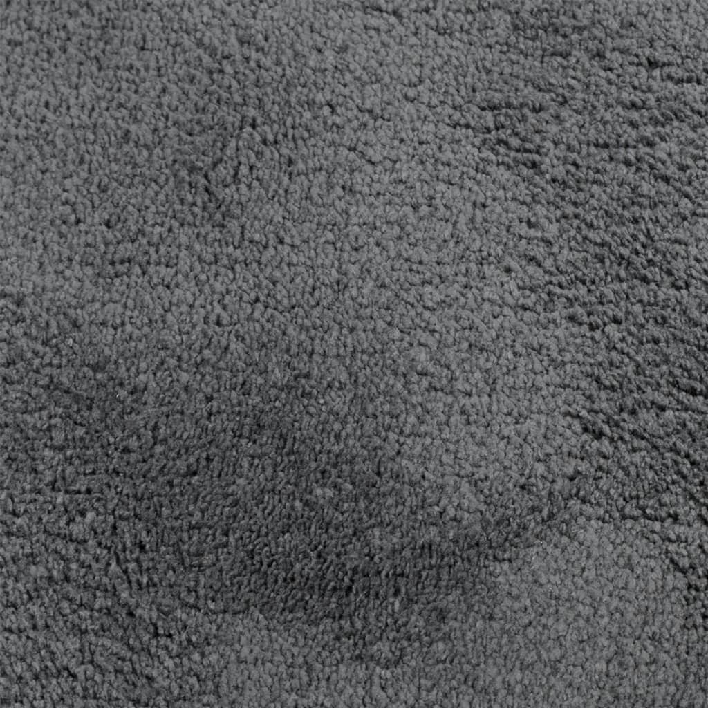 Oviedo Short Pile Rug Anthracite 240 X 340 Cm