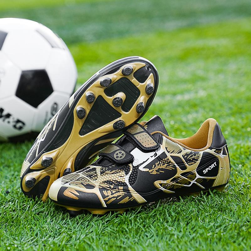 Pantofi Fotbal Copii Tineret Nails Solid Double Magic Stick Pantofi Fotbal Antrenament Ghete Fotbal Copii