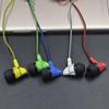 In-Ear Kabelgebundenes Headset mit Mikrofon 3,5 mm Stereo-Stecker Mode Geflochtenes Kabel Riss