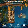 Hummingbird Solar Lanterns Outdoor Waterproof: Mothers Day Gifts for Women Mom Grandma - Decorative Hanging Metal Lanterns for Patio Yard Pathway