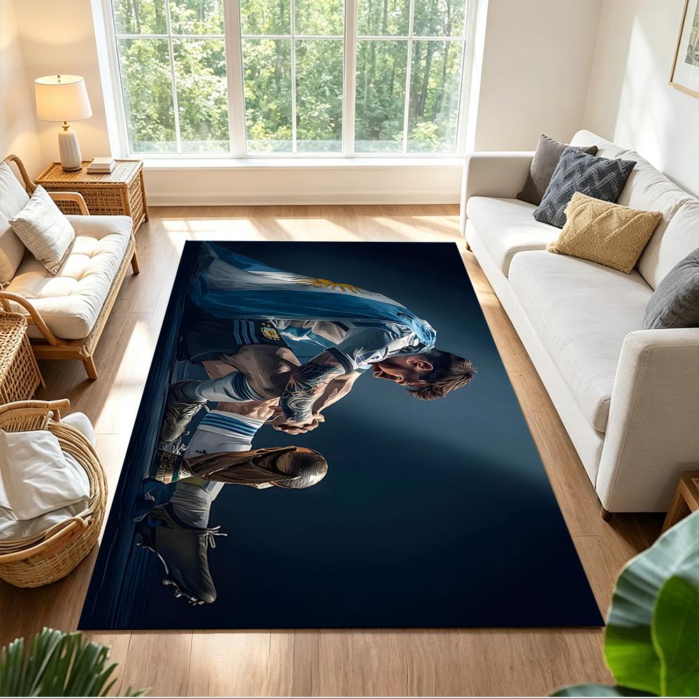 Messi Large Mouse Pad Desk Mouse Pad Study Desk Mat Non-Slip Rubber Bottom Office Desk Accessory