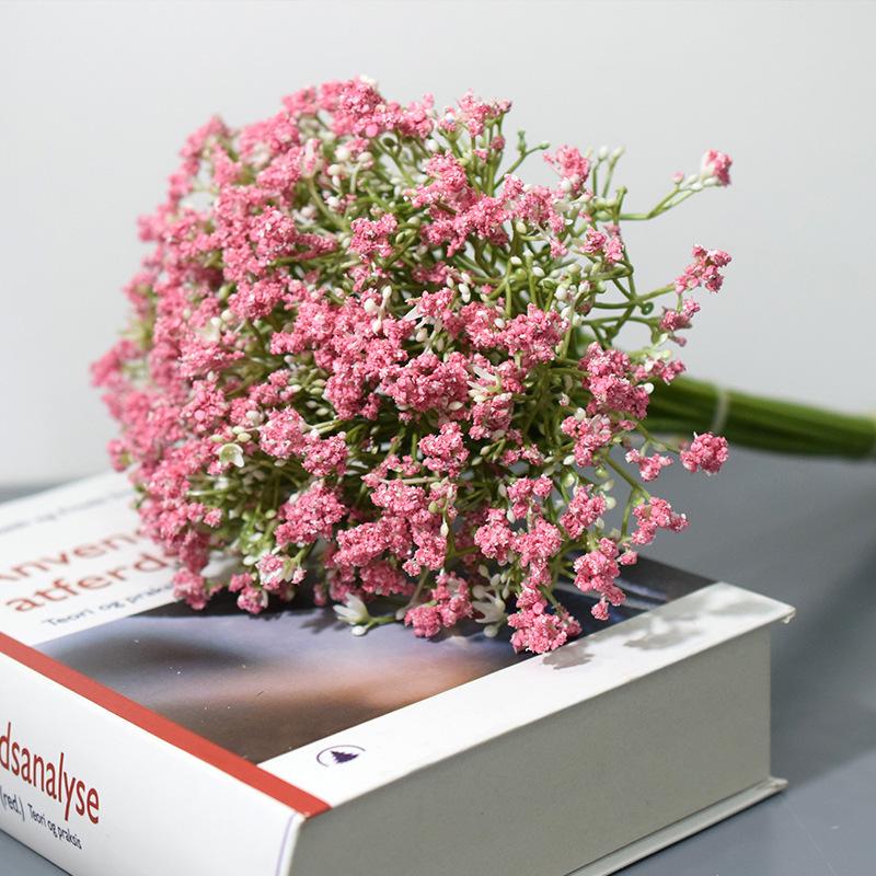Handmade Baby's Breath Artificial Wedding Bouquet
