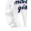 Men's American-Style Letter Print Crew Neck Sweatshirt, Loose Fit Casual Long Sleeve Pullover, Trendy Versatile Daily Top