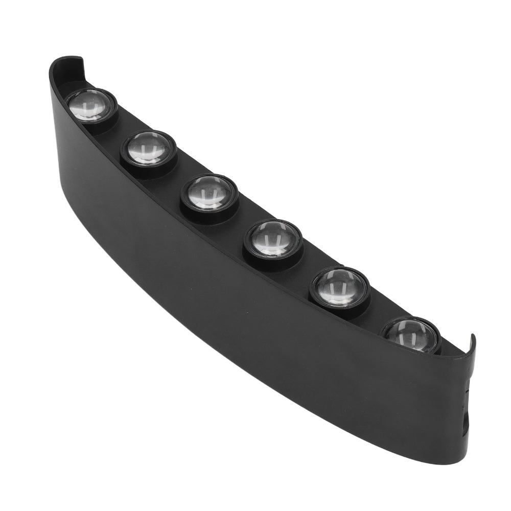 Warm White Light LED Wall Lamp 12 Lamp Beads Wall Light Rainsafe Wall Sconce Staircase Lighting