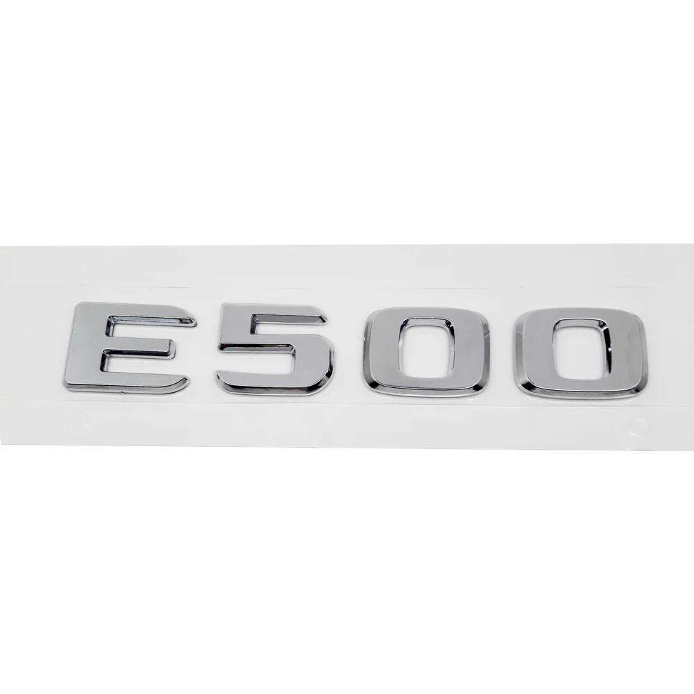 

ABS Plastic E350 E350L E500 Trunk Rear Logo Badge Emblem Sticker For Mercedes Benz E Class W207 W210 W211 W212 W213