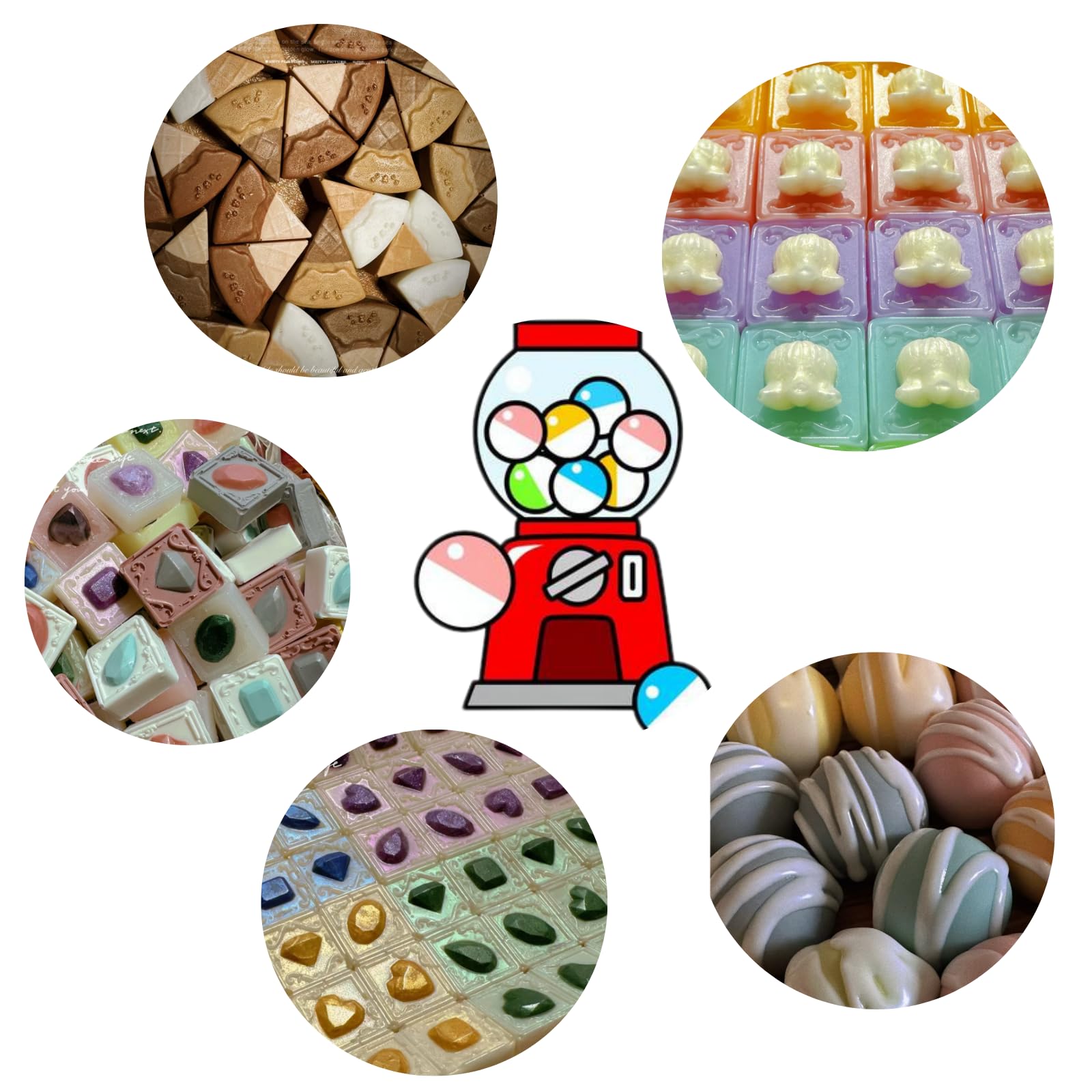 

Sealing Wax Gacha 200g 10 Designs Sealing Wedding Present [techichidou] Approx. [Design Wax] Stamp, Letter, Invitation, Gift, Wrapping, DIY, Handmade,