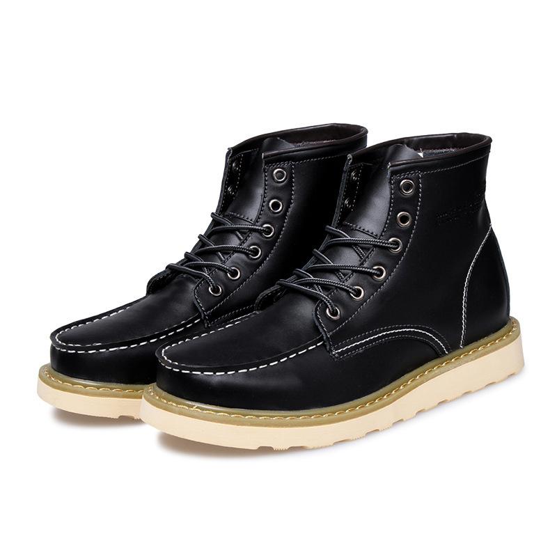 British Martin Boots Plus Size Autumn and Winter Boots Military Boots High-top Outdoor Desert Boots