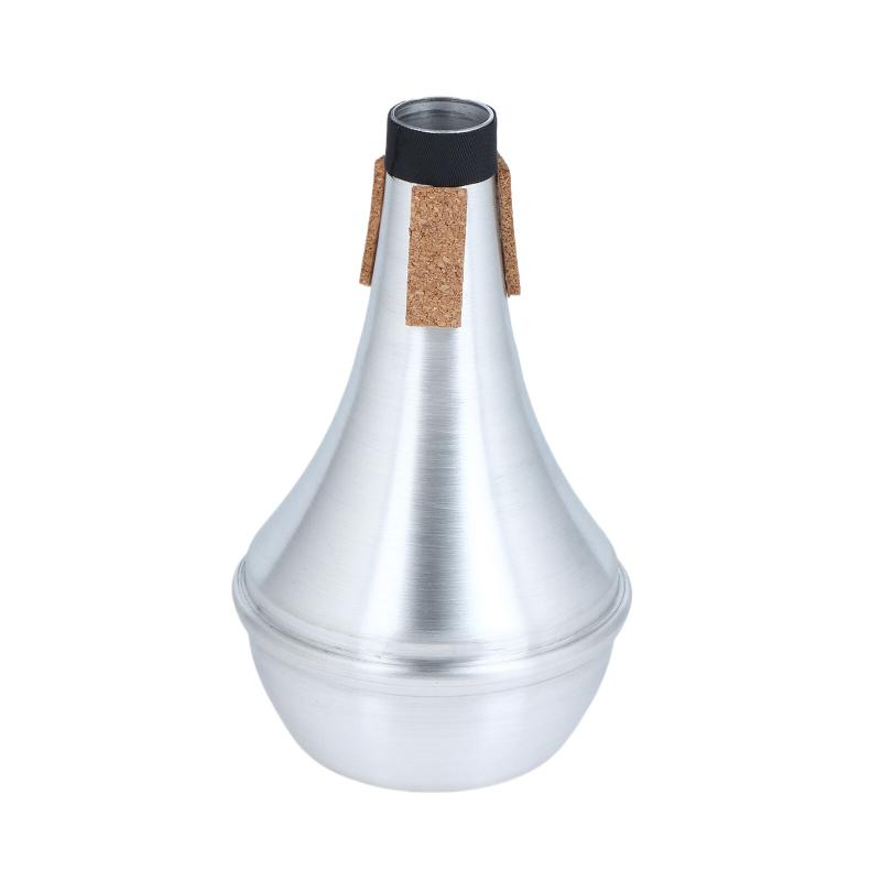 Weaker Beginners Practice Straight Body Mute Accessories Portable Mute Aluminum Alloy Trumpet Silencers Trumpet Universal
