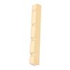 Sillet de Basse Électrique 38mm 4 Cordes Guitare Acoustique Remplacement Métal Fendu Sillet de Cordes