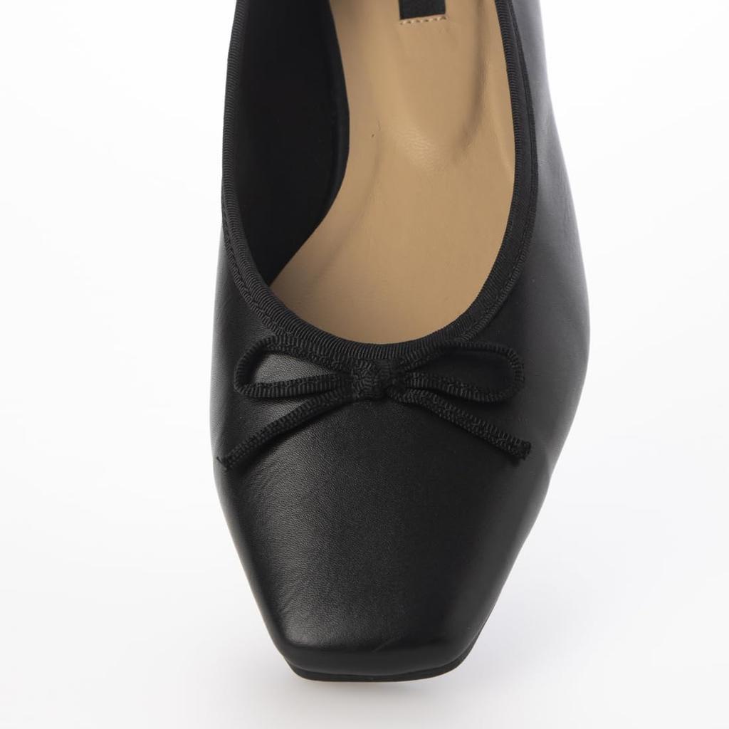 Evol Women's Soft Square Toe Ballet Pumps, Rain or Shine, Size BL 24.0 cm