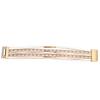 Square Leather Bracelet for Women Boho Tube Multilayer Wrap Wide Bangle Party Jewelry Accessory