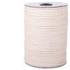 3mm Yellow Four-Strand Cotton Macrame Cord for DIY Crafts, Handwoven Tapestry, and Bundling Tags