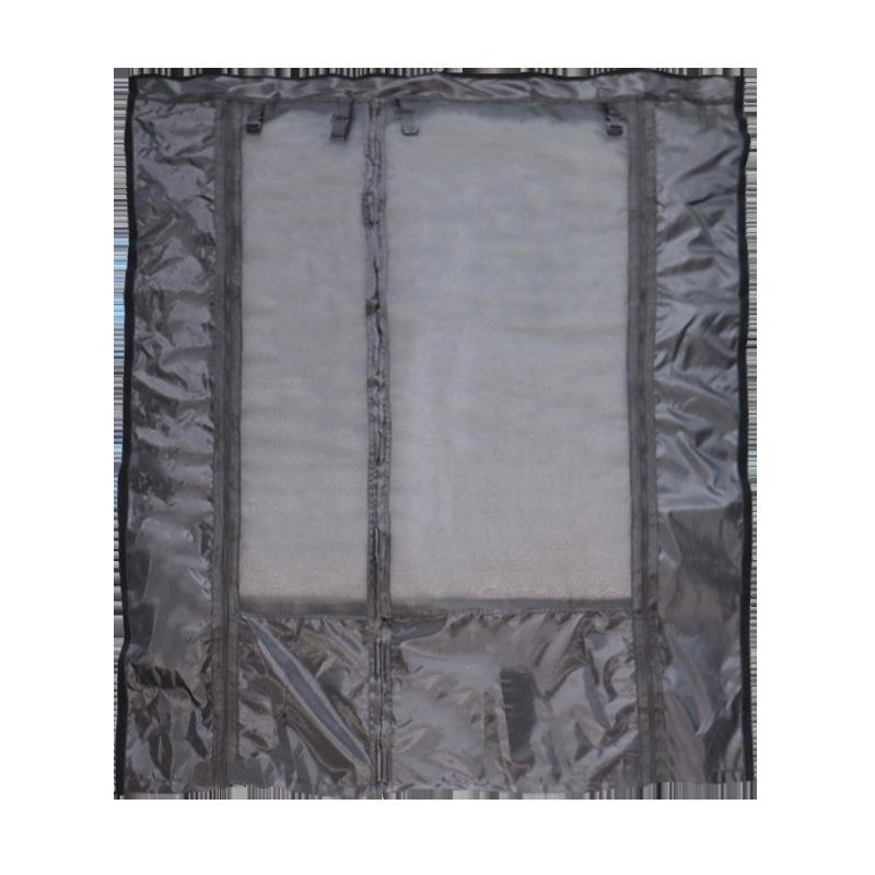 Hot Sale 180x133 RV Zippered Mosquito Repellent Door Curtain with Breathable Teslin Mesh and Strong Adhesive
