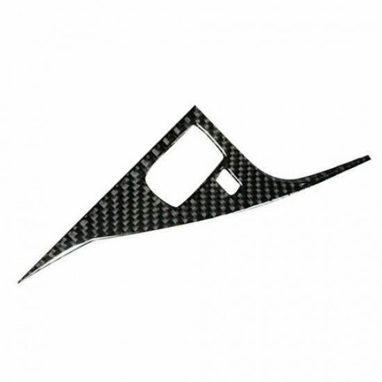 Carbon Fiber Interior Gear Shift Drive Panel Cover For Infiniti Q50 Q60 2014-19