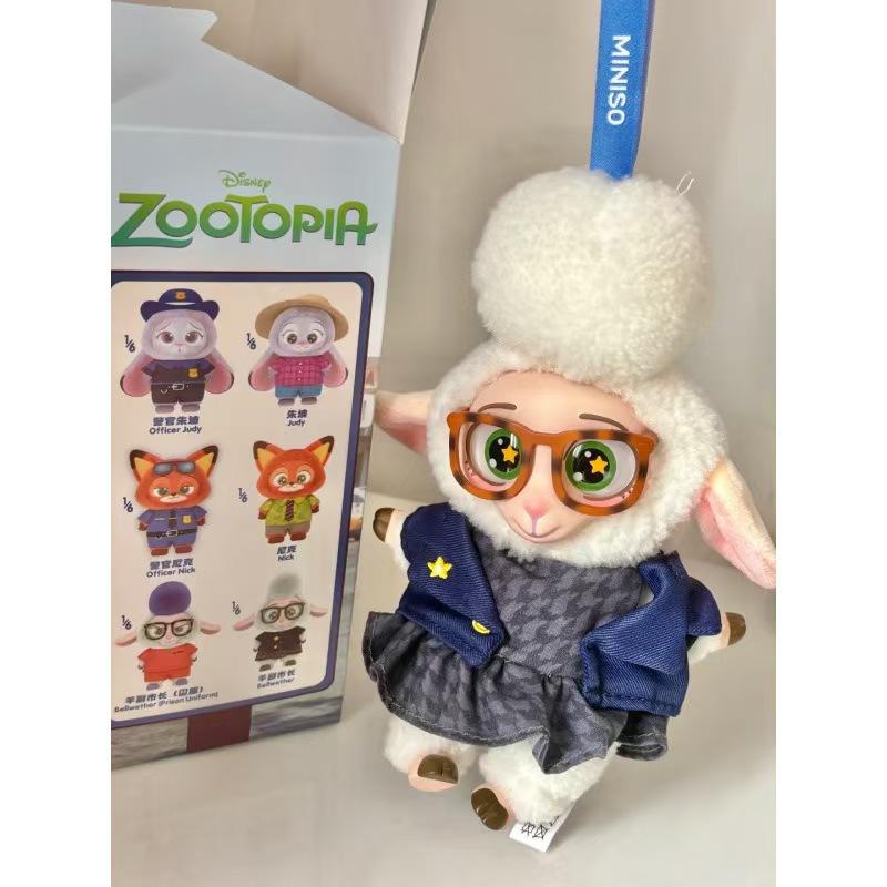 

Внутрішня версія серії сліпих коробок Ніка Джуді «Зоотопія», плюшевий брелок та супутні товари