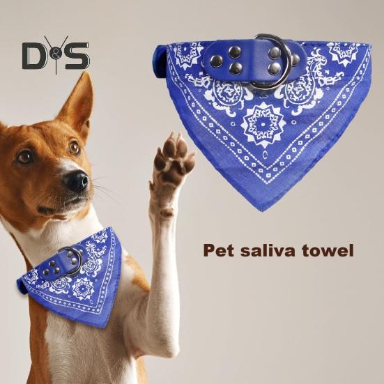 Ręcznik dla zwierząt domowych w stylu etnicznym, trójkątny szalik, regulowany kołnierz bandana dla szczeniąt, psów, kotów, akcesoriów dla zwierząt, prezent