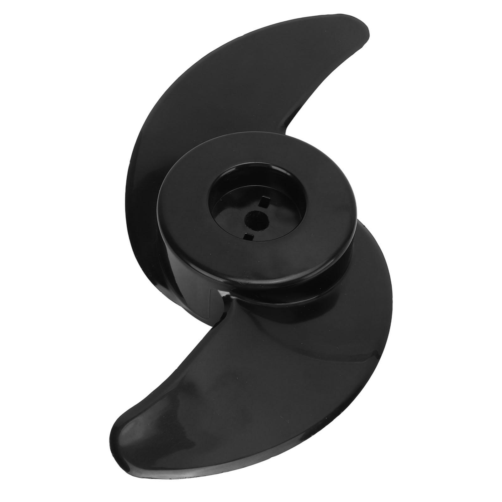

Propeller Thickened Engineering Plastic Black 2 Blade Easy Replaceable Propeller Kits for 12V 24V Engines