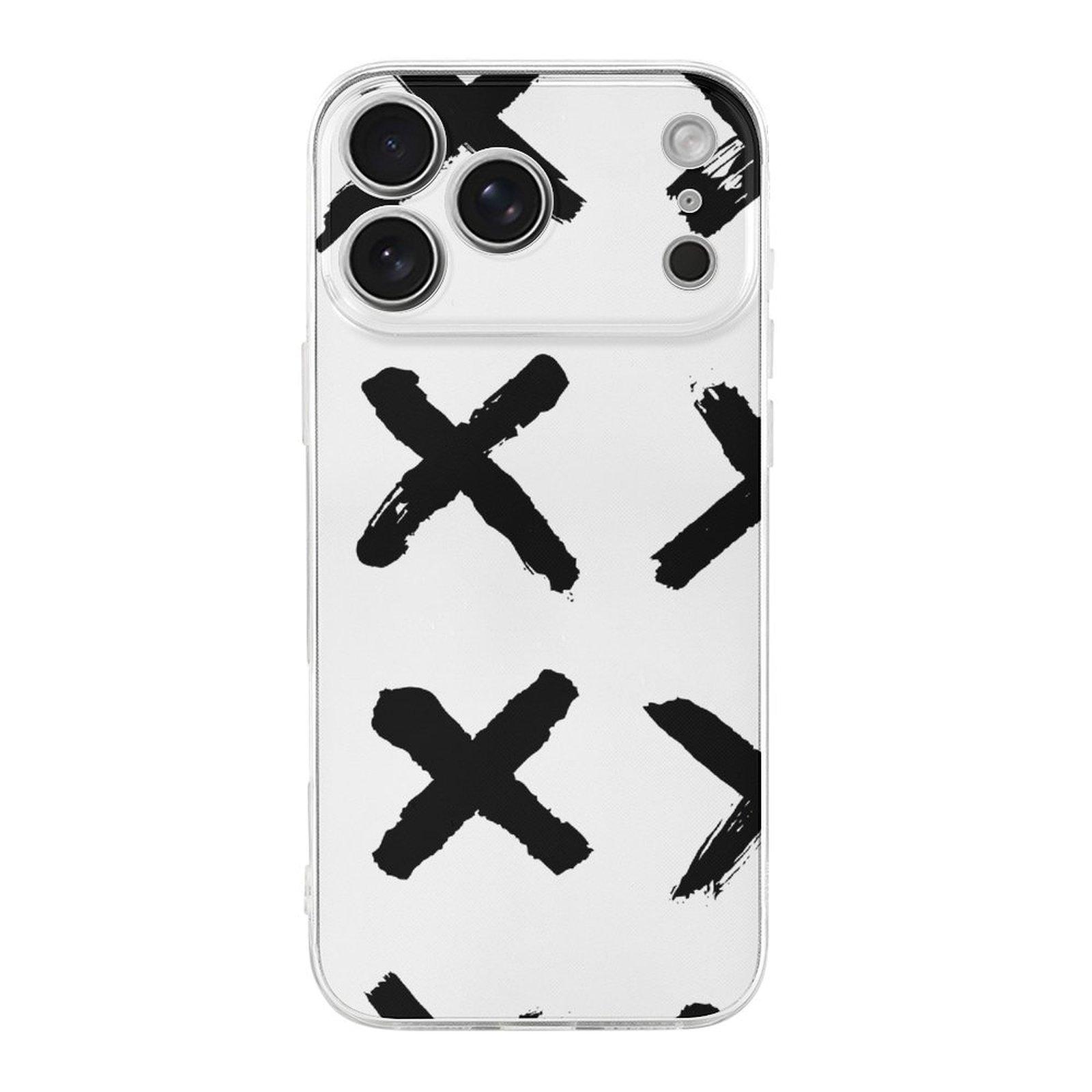 

1 Pack For iPhone 17 Series TPU Phone Case Slim Glossy Soft Design, Daily Protection IPHONE-17ProMax білий