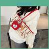 Casual Canvas Shoulder Bag With Zipper Closure For Commuting And Travel