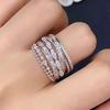 Horse'S Eye Geometric Design Ring Sparkling Ring, Personalized Wedding Dress Accessories