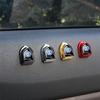 O6GGT-VW New 2PCS 3D matel Car Holder Wall Hooks Hanger Clip For VW Volkswagen Golf Polo Passat Touran Jetta accessories Sticker