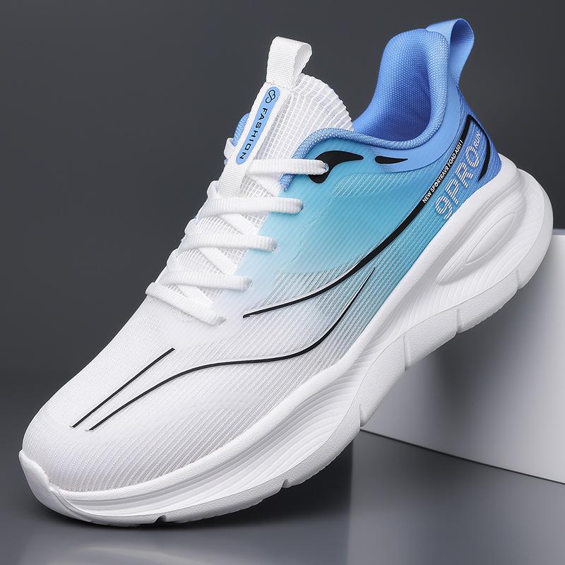 

Мужская обувь 2025 весна и лето сетчатая дышащая и удобная беговая обувь легкая амортизация нескользящая повседневная обувь 2025 39