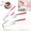 Modern Stainless Steel Triangle Cake Transfer Tool For Bakery And Home Use