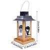 Rain-Resistant Hanging Bird Feeder Windproof Bird Food Container Bird Feeding Station  Yard