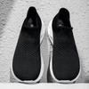 TUINANLE Men's Wide Toe Minimalist Sports Shoes Breathable and Comfortable Barefoot Shoes Breathable Black Fitness Running Women's Sneakers
