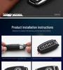 Buick Encore S Key Case: Fashionable Car Key Bag with Decorative Buckle.