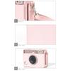 Stylish Lightweight Crossbody Bag For Mini EVO Cameras Shockproof Padding Adjustable Shoulder Strap Retro Design