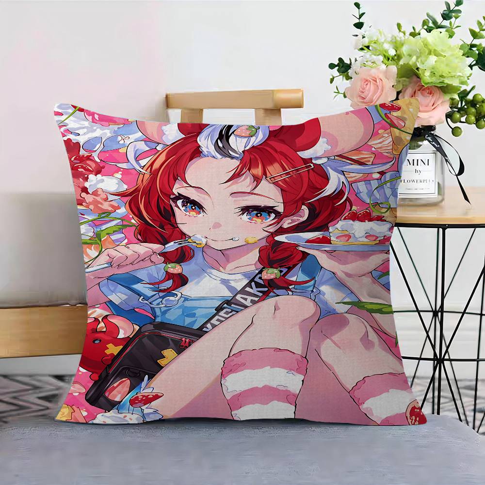 M-Mika Pikazo Artistic Pillow Cover Sofa Cushion Cover Home Room Decoration Children Gift