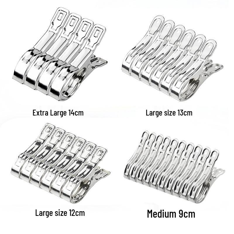 Edelstahl Große Sonnen-Quilt-Wäscheklammern - Winddichte & Multifunktionale Trockenclips
