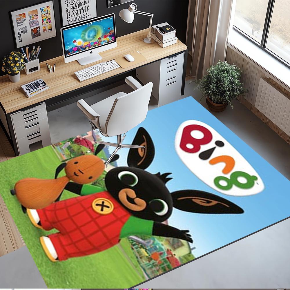 Bing Printed Carpet,Rug,for Office Chair Living Room Bedroom Kitchen Room Decor Gifts.