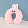 Cartoon U Shaped Neck Pillow Memory Foam Travel Cushion For Car Plane Commuting