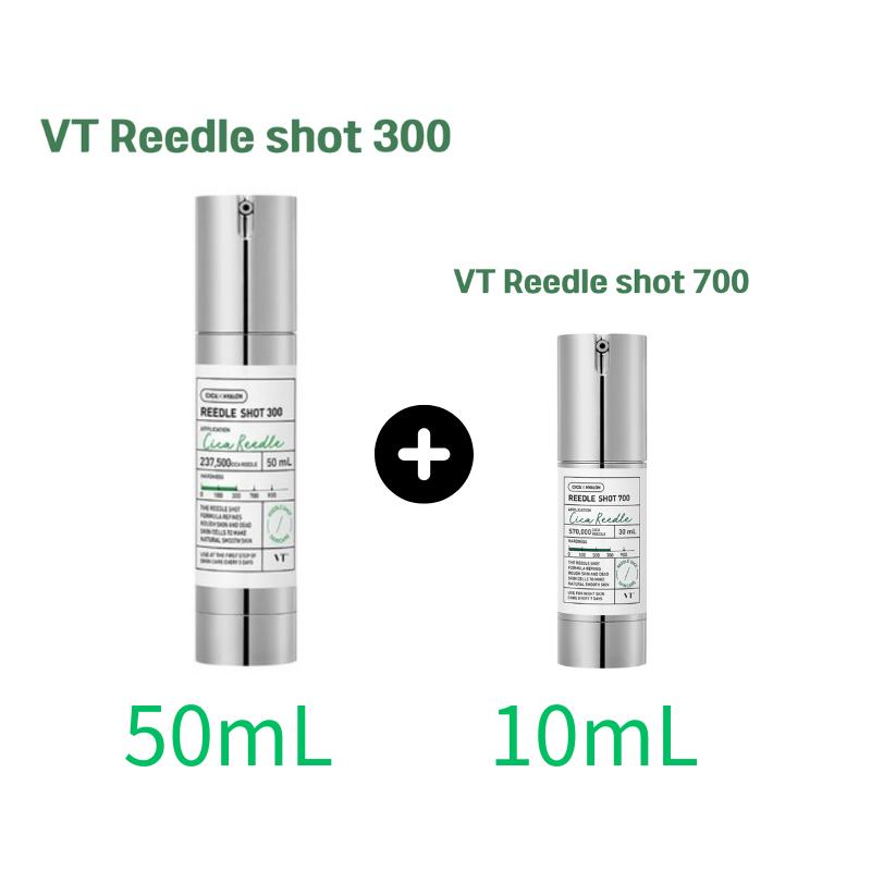 [VT COSMETICS] Reedle Shot 300 50ml + Reedle Shot 700 10ml Essence Set