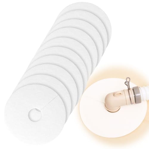 Comolife Nonwoven Drain Cover Filters (10-Pack) for Washing Machines, Drain Filter Seals, Debris Removal, and Odor Control