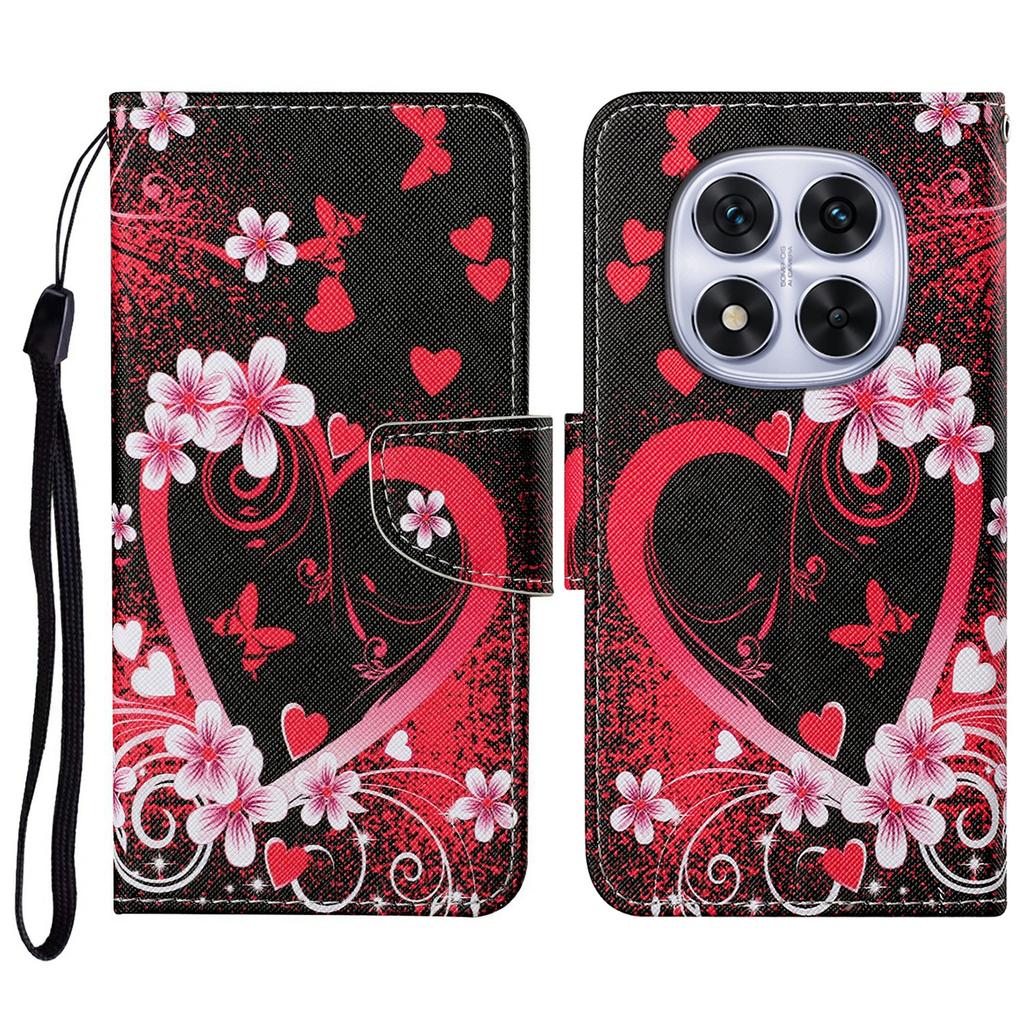 For Xiaomi Redmi Note 14 Pro+ 5G/Note 14 Pro 5G/Note 14 Pro 4G/Poco X7 5G Case Pattern Printing Leather Phone Cover