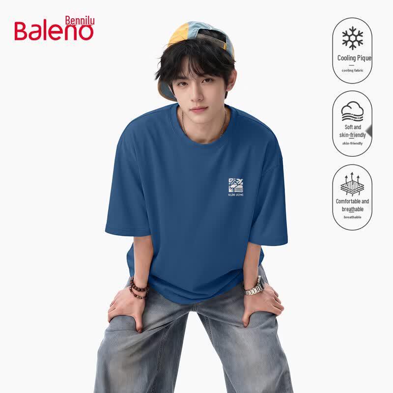 Baleno Men's Ice Silk Quick-Dry Polo T-Shirt