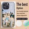 S-str-ay Coo kidEs Poster Design Phone Case For iPhone 16 15 14 13 12 11 Plus Pro Max High-end Luxury Magsafe Sheepskin
