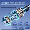 Portable Electric Car Air Pump with Handheld Inflator and Lighting
